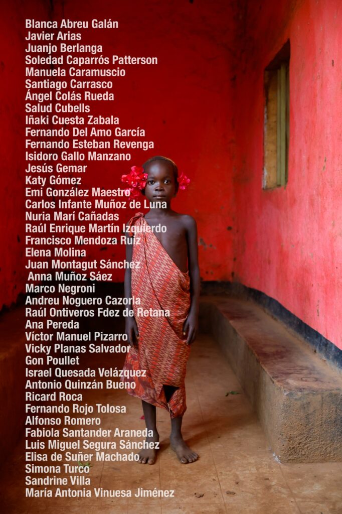 Fotógrafos participantes en la exposición